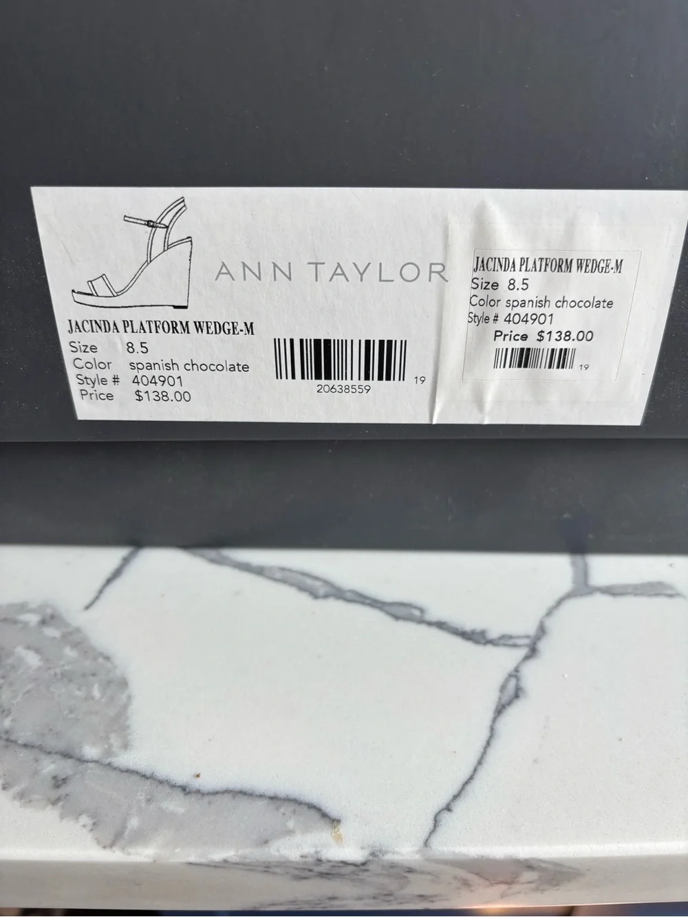 NIB - Ann Taylor Jacinda Platform Wedge